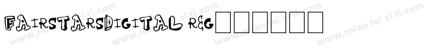 FairStarsDigital Reg字体转换
